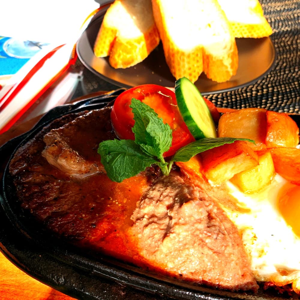Vietnamese Street Food Beef Steak